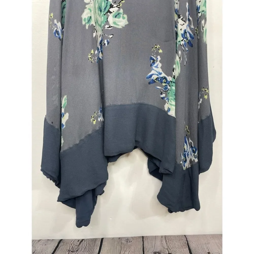 FREE PEOPLE Faded Bloom Printed Slip Dress size Small